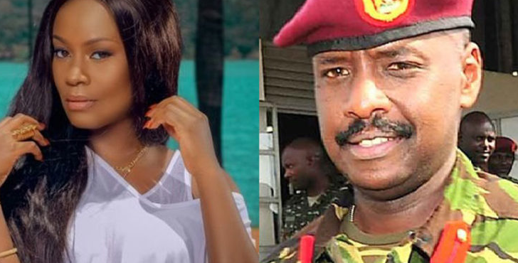 Juliana Kanyomozi Answers Rumors About Gen Muhoozi Being Her Son's Father